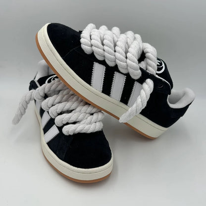 Adidas Campus 00’ Rope Laces Black/White