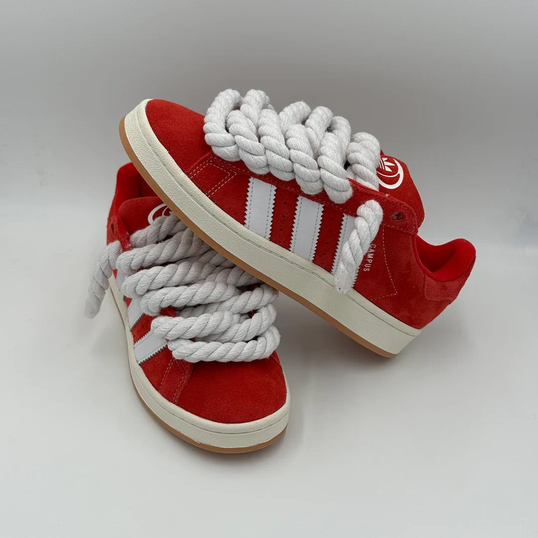 Adidas Campus 00’ Rope Laces Red/White