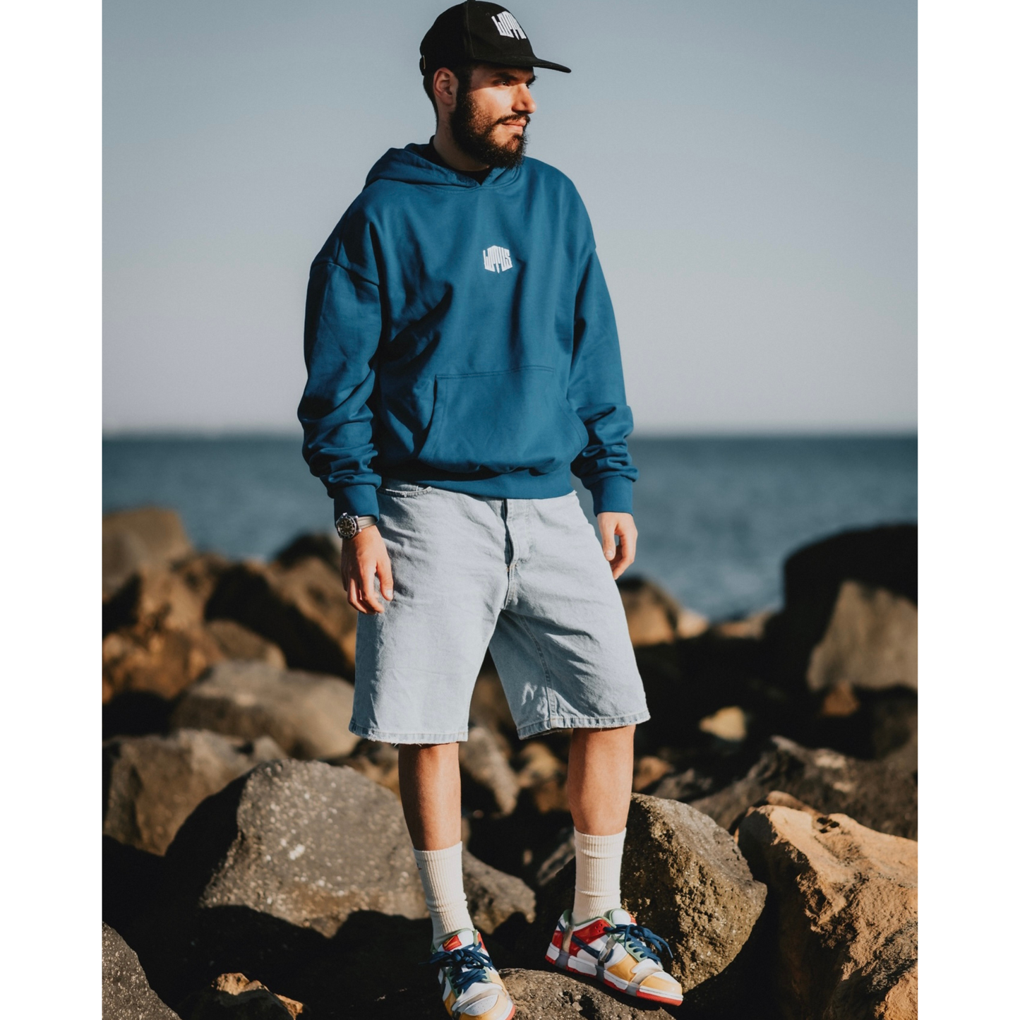 Hoodie Ocean Blue